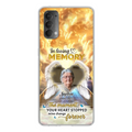Personalized Photo Memorial Phone Case - Memorial Gift For Loss Of Family Member - The Moment Your Heart Stopped Mine Changed Forever - Oppo/ Huawei/ Xiaomi