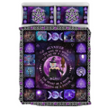 Personalized Witch Quilt Bed Sets - Halloween Gift For Witch Enthusiast - The Soul of A Witch The Fire Of A Lioness