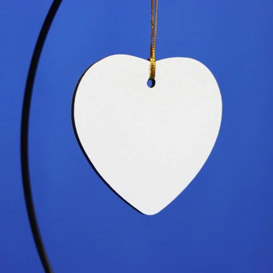 Custom Memorial Dog Heart Ornament - Upload Photo - Memorial Gift Idea For Dog Owners - I Will Carry You With Me Til' I See You Again