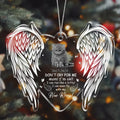 Personalized Memorial Cat Acrylic Ornament - Upload Photo - Memorial Gift Idea for Pet Owners - Don't Cry For Me Mom I'm Ok