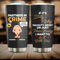Personalized Couple Tumbler - Gift Idea For Couple/Valentines Day - I Want To Do It With You
