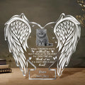 Personalized Memorial Pet Photo Acrylic Plaque - Memorial Gift Idea For Loss Of Pet