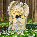 Personalized Memorial Acrylic Plaque - Upload Photo - Memorial Gift Idea For Christmas/Family Member/Pet Lover - Loved & Missed Forever