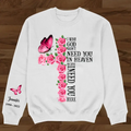 Custom Personalized Memorial AOP Sweater - Memorial Gift Idea For Christmas/ Family Member - I Wish God Didn't Need You In Heaven