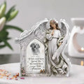 Personalized Angel Wings Acrylic Plaque - Upload Photo - Memorial Gift Idea For Christmas/Pet Lover - If Love Could Have Saved You You Would Have Lived Forever