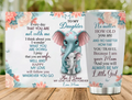 Personalized To My Daughter Tumbler - Gift Idea for Daughter from Mom - You Will Always Be My Little Girl