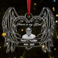 Personalized Memorial Photo Acrylic Ornament - Memorial Gift Idea for Christmas - Always On My Mind Forever In My Heart