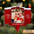 Custom Personalized Family In New Home Tree Topper - Upload Photo - Christmas Gift For Couple/ Family - First Christmas In Our New Home 2026