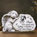 Personalized Memorial Dog Custom Shape Acrylic Plaque - Memorial Gift Idea For Dog Lover - Upload Photo - Angels Don't Always Have Wings Sometimes They Have Paws