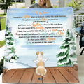 Personalized Memorial Pets Quilt/Fleece Blanket - Up to 4 Pets - Gift Idea For Dog/Cat Lovers - To My Mom