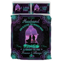 Personalized Couple Quilt Bed Sets - Gift Idea For Him/Her - I Love You More