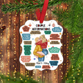 Personalized Couple Acrylic Ornament - Christmas Gift Idea for Couple/Him/Her - Couple Affirmations