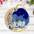 Personalized Sister Moon Ornament - Best Gift For Sisters - Up to 5 Women - Always Sisters