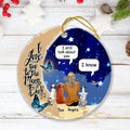 Personalized Memorial Pet Ornament - Gift For Horse/Dog Lovers With Up To 3 Dogs/Horse - I Still Talk About You