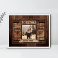 Personalized Couple Photo Unframed Horizontal Poster - Gift Idea For Couple/Husband/Wife - Together Since 2000