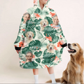 Personalized Custom Dog Mom Blanket Hoodie - Upload Photo -  Gift Idea For Woman/ Grandma/ Mother/ Daughter/ Her / Dog Lover