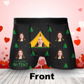 Personalized Funny Camper Couple Men's Boxer Briefs - Upload Photo - Funny/Valentines Gift Idea For Men, Boyfriend, Husband -  It's Fucking In-tent