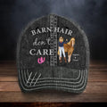 Personalized Horse Girl Baseball Cap - Gift Idea For Horse Lover - Barn Hair Don't Care