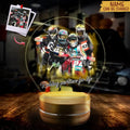 Personalized Motorbike Friends Acrylic Led Light - Gift For Biker/Birthday/Friends - Riding Partners For Life