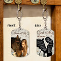 Personalized Memorial Horse Aluminum Keychain - Memorial Gift Idea For Horse Lover - Not Just A Horse