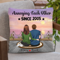Personalized Annoying Couple Pillow Cover - Valentine's Day Gift Idea For Couple - Annoying Each Other Since ...