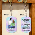 Personalized Couple Aluminum Keychain - Gift Idea For Couple/Him/Her/Wife - This Is To Remind You I Love You