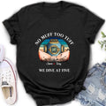 Personalized Funny Couple T-Shirt/Long Sleeve/Sweatshirt/Hoodie - Gift Idea For Couple - No Muff Too Tuff