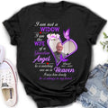 Personalized Memorial Photo T-Shirt/Long Sleeve/Sweatshirt/Hoodie - Upload Photo - Gift Idea For Family - I Am Not A Widow