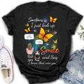 Personalized Memorial Dog Mom Shirt/Hoodie - Gift Idea For Dog Owners - Up to 4 Dogs - Sometimes I Just Look Up