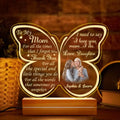 Personalized To My Mom Acrylic Night Light - Gift Idea For Mom From Daughter/Son - Upload Photo - I Love You