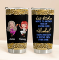 Personalized Besties Tumbler - Gift Idea For Friends/Sisters/Besties - Best Bitches