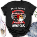 Personalized We're A Team T-shirt/Sweatshirt/Long Sleeve/Hoodie - Gift Idea For Mom/Dad/Daughter/Son - Not Always Eye To Eye But Heart To Heart