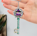 Personalized Pentacle Shape Acrylic Keychain - Gift For Girls/Birthday/Mother's Day