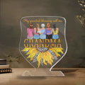 Personalized Grandma Acrylic Plaque - Grandma With Up to 4 Granddaughters - Gift Idea For Mother's Day - My Greatest Blessing Call Me Grandma