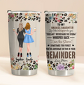 Personalized To My Daughter Tumbler - Gift Idea For Daughter From Mom - You're Awesome So This Is Your Reminder