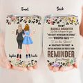 Personalized To My Daughter Wine Tumbler - Gift Idea For Daughter From Mom - You're Awesome So This Is Your Reminder
