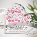 Personalized Grandma Acrylic Plaque - Mother's Day Gift For Grandma - Up to 12 Kids - Grandchildren The Greatest Blessing Your Heart Will Ever Know