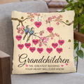 Personalized Grandma Pillow Cover - Gift Idea For Grandma - Up to 11 Kids - Grandma's Egg - Grandchildren