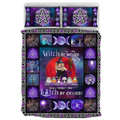 Personalized Witch Quilt Bed Sets - Gift Idea For Witch Lovers/Dog/Cat Lovers - Witch By Nature