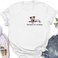 Personalized Dog Shirt/Hoodie - Gift Idea For Dog Lover/Mother's Day/Father's Day - Heartbeat Of A Fur Mama
