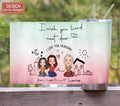 Personalized Mom/Grandma & Daughter Tumbler - Up to 5 People - Mother's Day Gift Idea For Mom - I Wish You Lived Next Door