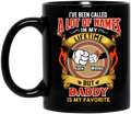 Personalized Dad Coffee Mug - Gift Idea For Father's Day - Up to 4 Kids - I've Been Called A Lot Of Names In My Lifetime