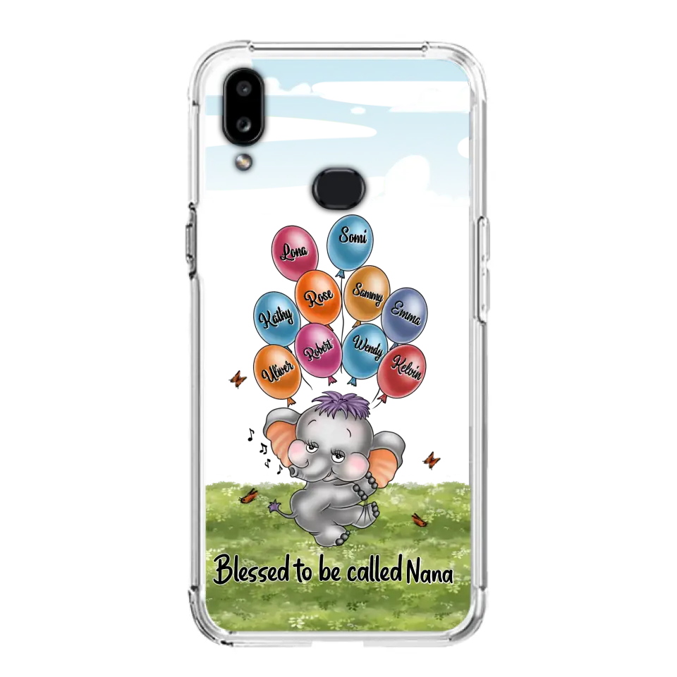 Personalized Grandma Phone Case - Up to 10 Kids - Gift Idea for Grandma/Mother's Day - Blessed To Be Called Nana