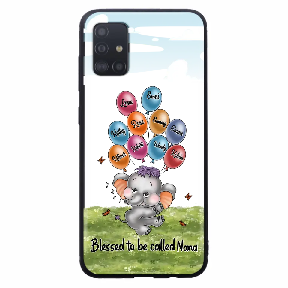 Personalized Grandma Phone Case - Up to 10 Kids - Gift Idea for Grandma/Mother's Day - Blessed To Be Called Nana