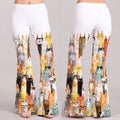 Cat All-Over Print Women's Skinny Flare Pants - Mother's Day/ Birthday Gifts For Cat Lover