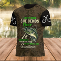 Personalized Fishing Hookin' AOP T-Shirt - Funny Gift Idea For Fishing Lovers/Father's Day - Gift To Husband/Boyfriend - I Like It When She Bends Over