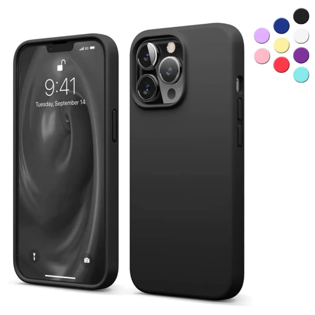 Entronix Case Compatible with iPhone 13 Pro Max - Soft-Touch Liquid Silicone