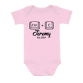 Personalized Father Baby Onesie/T-Shirt - Father's Day Gift Idea for Baby & Daddy