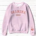 Personalized Grandma/Mom AOP Sweater - Up to 10 Grandkids - Mother's Day Gift Idea For Grandma/Mother