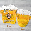 Personalized Dad Bod AOP T-shirt - Father's Day Gift Idea - It's Not A Dad Bod It's A Father Figure